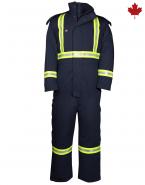 COVERALL INSULATED WITH REFLECTIVE MATERIAL